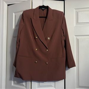 Express Gold Button Blazer (XLarge)